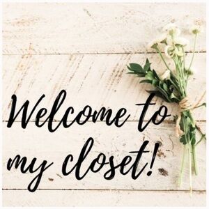 Welcome to my closet
